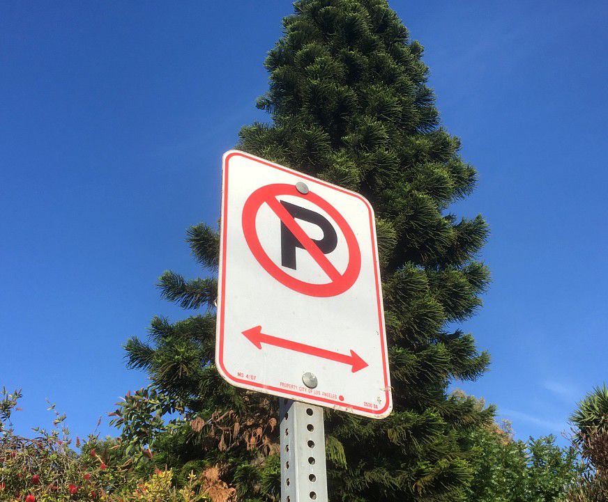 No Parking Sign